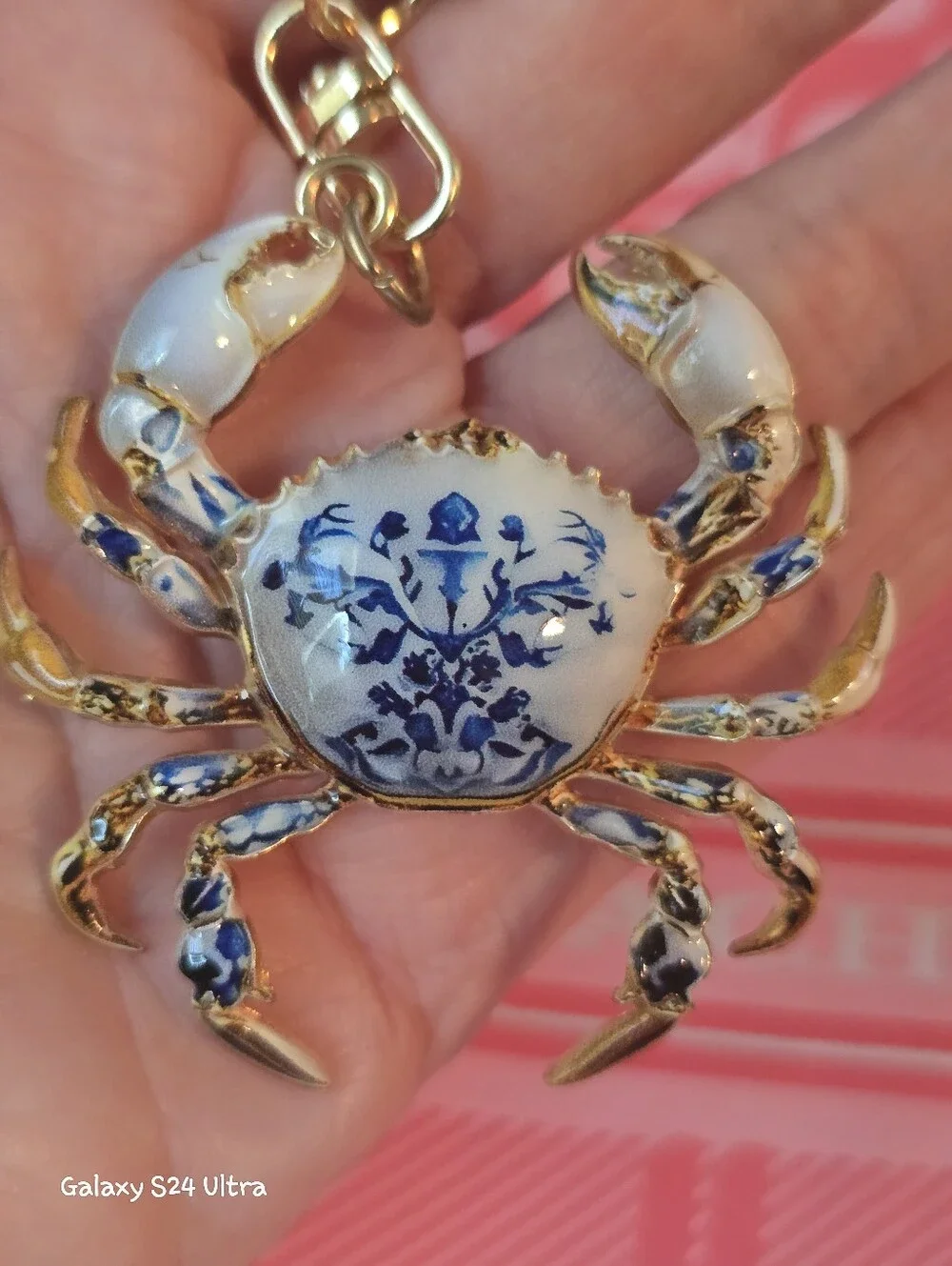 Crab Bag Charm/keychain NEW
